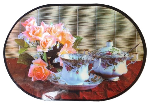 Podkładka kuchenna mata 40 x 22,5 cm - 12 szt. Podkładka kuchenna mata 40 x 22,5 cm - 12 szt.