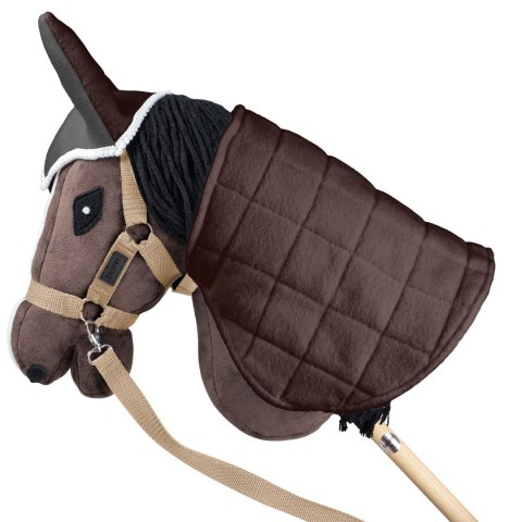 Skippi Kantar dla Hobby Horse - wodze, 2 wymienne futerka - beżowy Skippi Kantar dla Hobby Horse - wodze, 2 wymienne futerka - beżowy
