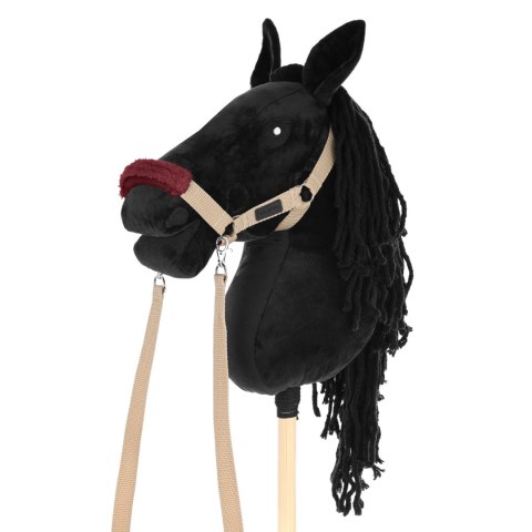 Skippi Kantar dla Hobby Horse - wodze, 2 wymienne futerka - beżowy Skippi Kantar dla Hobby Horse - wodze, 2 wymienne futerka - beżowy