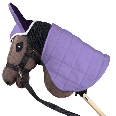 Skippi Kantar dla Hobby Horse - wodze, 2 wymienne futerka - czarny Skippi Kantar dla Hobby Horse - wodze, 2 wymienne futerka - czarny