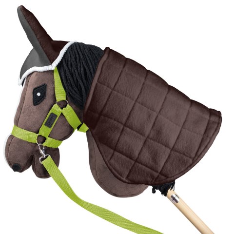 Skippi Kantar dla Hobby Horse - wodze, 2 wymienne futerka - jasny zielony Skippi Kantar dla Hobby Horse - wodze, 2 wymienne futerka - jasny zielony