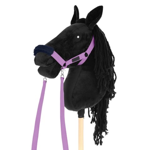 Skippi Kantar dla Hobby Horse - wodze, 2 wymienne futerka - lawendowy Skippi Kantar dla Hobby Horse - wodze, 2 wymienne futerka - lawendowy