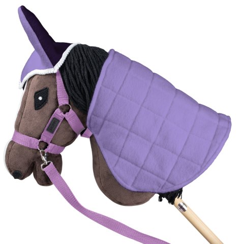 Skippi Kantar dla Hobby Horse - wodze, 2 wymienne futerka - lawendowy Skippi Kantar dla Hobby Horse - wodze, 2 wymienne futerka - lawendowy