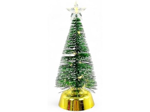 Choinka dekoracyjna 19cm - 3 kolory 7208 Choinka dekoracyjna 19cm - 3 kolory 7208
