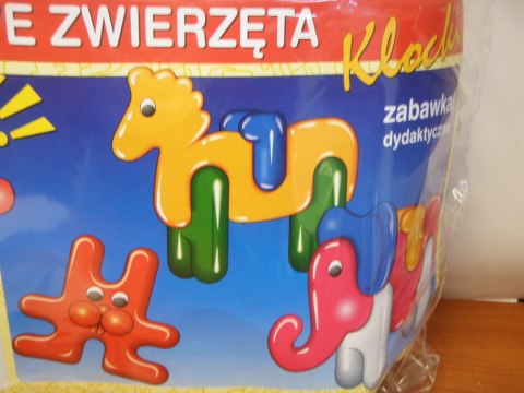 Klocki bajkowe zwierzęta W-21 101812 Klocki bajkowe zwierzęta W-21 101812