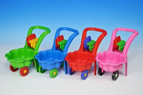 Taczka stokrotka+łopatka+grabki Taczka stokrotka+łopatka+grabki