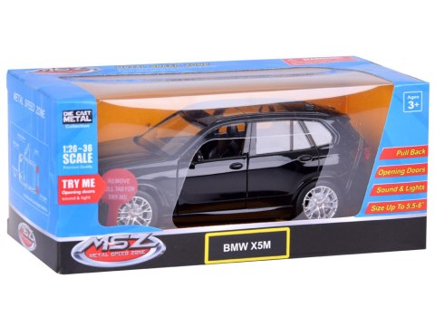 Kolekcjonerski model BMW X5M metalowe autko światło dźwięk MSZ ZA5050 Kolekcjonerski model BMW X5M metalowe autko światło dźwięk MSZ ZA5050