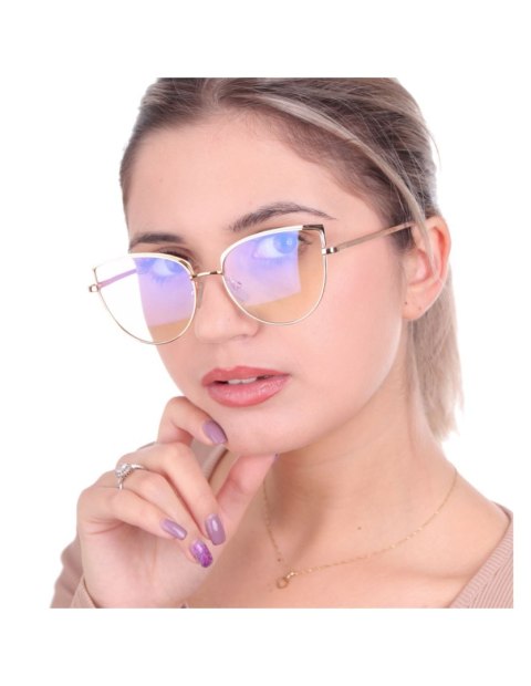 Okulary zerówki damskie do komputera Okulary zerówki damskie do komputera