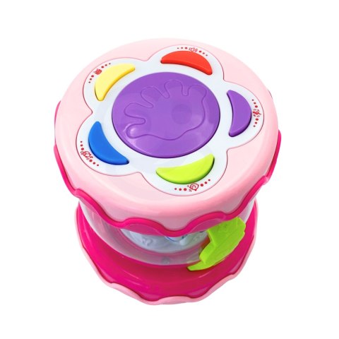 WOOPIE BABY Bębenek Pozytywka Projektor 3w1 Zabawka Muzyczna dla Niemowląt + Walec Roller do Nauki Raczkowania WOOPIE BABY Bębenek Pozytywka Projektor 3w1 Zabawka Muzyczna dla Niemowląt + Walec Roller do Nauki Raczkowania