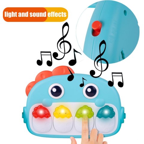 WOOPIE BABY Dino Pianino dla Niemowląt 0+ WOOPIE BABY Dino Pianino dla Niemowląt 0+