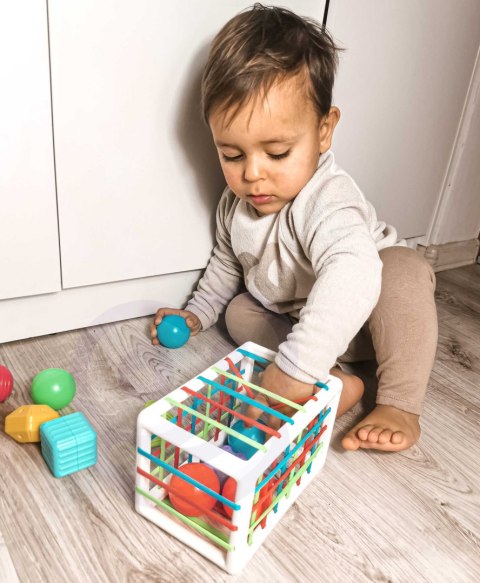 WOOPIE BABY Elastyczna Kostka Sensoryczna Sorter dla Dzieci Kolorowe Kształty 13 el. WOOPIE BABY Elastyczna Kostka Sensoryczna Sorter dla Dzieci Kolorowe Kształty 13 el.