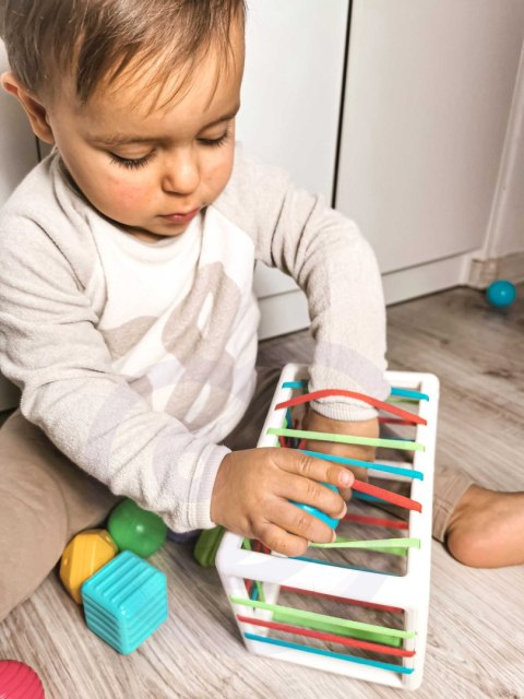 WOOPIE BABY Elastyczna Kostka Sensoryczna Sorter dla Dzieci Kolorowe Kształty 13 el. WOOPIE BABY Elastyczna Kostka Sensoryczna Sorter dla Dzieci Kolorowe Kształty 13 el.