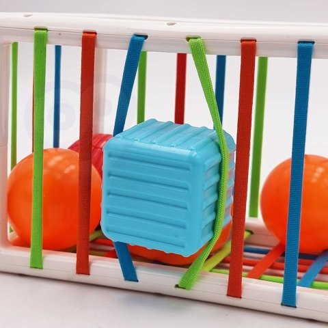 WOOPIE BABY Elastyczna Kostka Sensoryczna Sorter dla Dzieci Kolorowe Kształty 13 el. WOOPIE BABY Elastyczna Kostka Sensoryczna Sorter dla Dzieci Kolorowe Kształty 13 el.