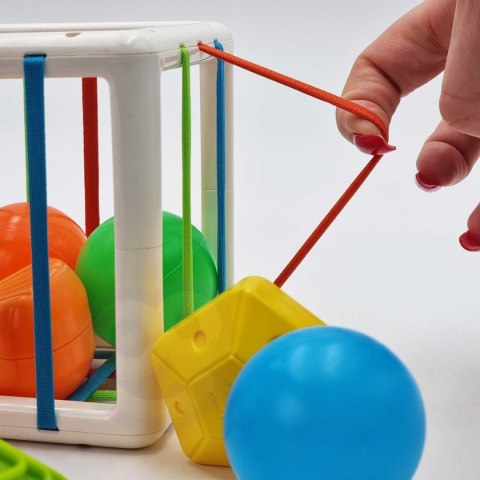 WOOPIE BABY Elastyczna Kostka Sensoryczna Sorter dla Dzieci Kolorowe Kształty 13 el. WOOPIE BABY Elastyczna Kostka Sensoryczna Sorter dla Dzieci Kolorowe Kształty 13 el.