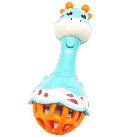 WOOPIE BABY Grzechotka Żyrafka Sensoryczna Gryzak z Muzyką Montessori 1 szt. WOOPIE BABY Grzechotka Żyrafka Sensoryczna Gryzak z Muzyką Montessori 1 szt.