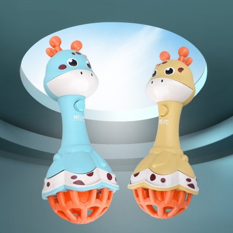 WOOPIE BABY Grzechotka Żyrafka Sensoryczna Gryzak z Muzyką Montessori 1 szt. WOOPIE BABY Grzechotka Żyrafka Sensoryczna Gryzak z Muzyką Montessori 1 szt.