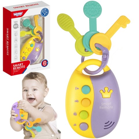 WOOPIE BABY Interaktywne Kluczki Samochodowe z Pilotem Gryzak 2w1 WOOPIE BABY Interaktywne Kluczki Samochodowe z Pilotem Gryzak 2w1
