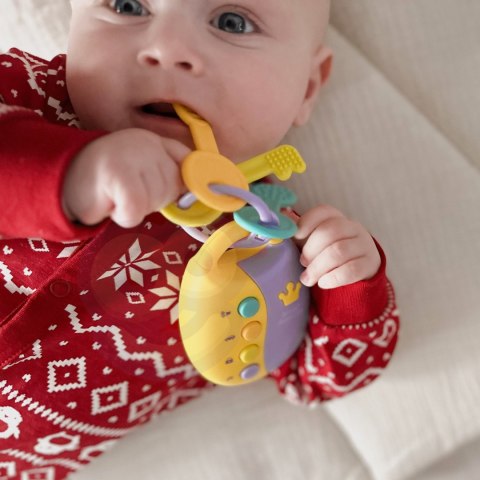 WOOPIE BABY Interaktywne Kluczki Samochodowe z Pilotem Gryzak 2w1 WOOPIE BABY Interaktywne Kluczki Samochodowe z Pilotem Gryzak 2w1