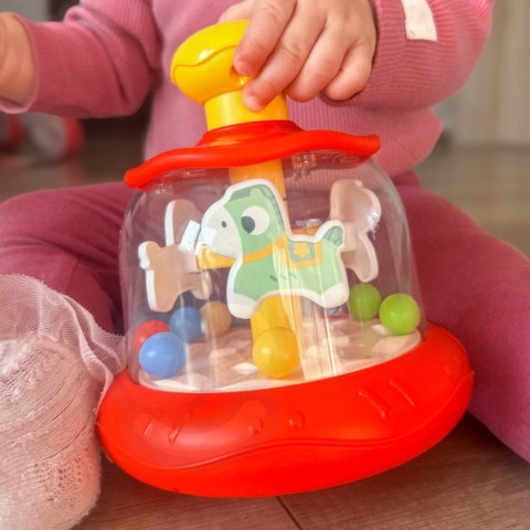 WOOPIE BABY Kolorowe Koniki Czerwona Bączek Karuzela WOOPIE BABY Kolorowe Koniki Czerwona Bączek Karuzela