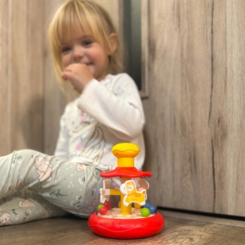 WOOPIE BABY Kolorowe Koniki Czerwona Bączek Karuzela WOOPIE BABY Kolorowe Koniki Czerwona Bączek Karuzela