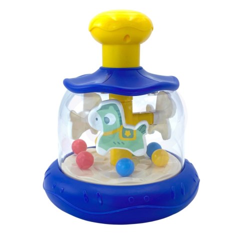 WOOPIE BABY Kolorowe Koniki Niebieski Bączek Karuzela z Kulkami WOOPIE BABY Kolorowe Koniki Niebieski Bączek Karuzela z Kulkami