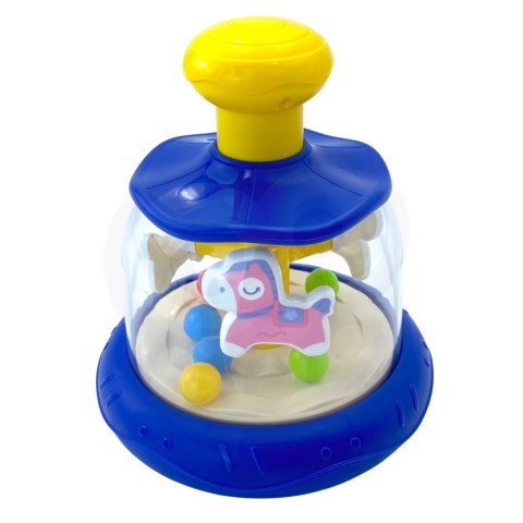 WOOPIE BABY Kolorowe Koniki Niebieski Bączek Karuzela z Kulkami WOOPIE BABY Kolorowe Koniki Niebieski Bączek Karuzela z Kulkami