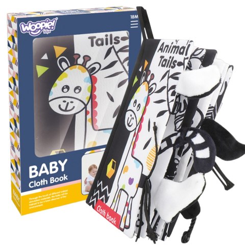 WOOPIE BABY Książeczka Kontrastowa Sensoryczna Dla Niemowląt WOOPIE BABY Książeczka Kontrastowa Sensoryczna Dla Niemowląt