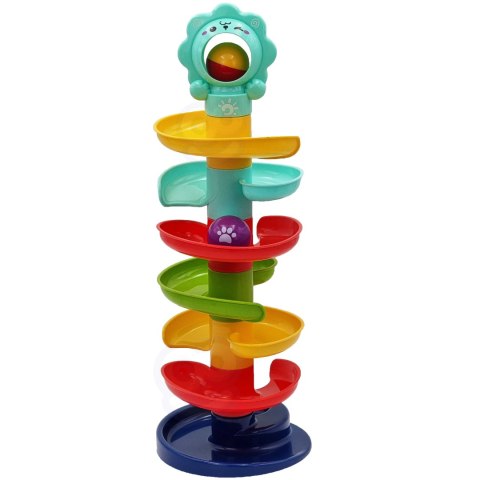 WOOPIE BABY Kulodrom Tor Kulkowy Zestaw Spirala + 2 Kulki WOOPIE BABY Kulodrom Tor Kulkowy Zestaw Spirala + 2 Kulki