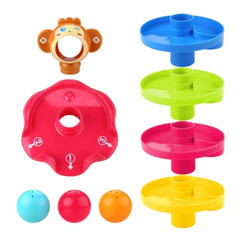 WOOPIE BABY Kulodrom Tor Kulkowy Zestaw Spirala + 3 Kulki WOOPIE BABY Kulodrom Tor Kulkowy Zestaw Spirala + 3 Kulki