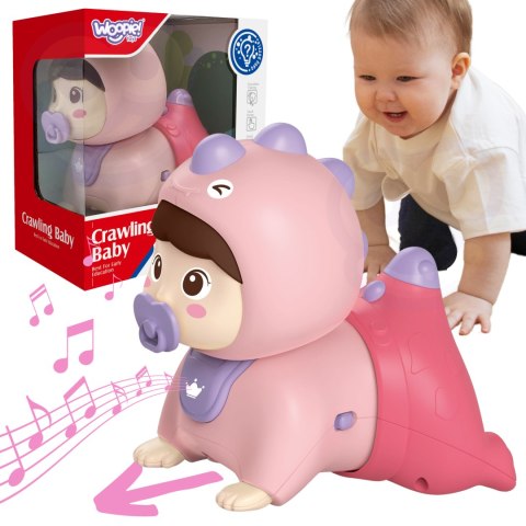 WOOPIE BABY Raczkujący Bobas Zabawka z Melodiami Świecąca WOOPIE BABY Raczkujący Bobas Zabawka z Melodiami Świecąca