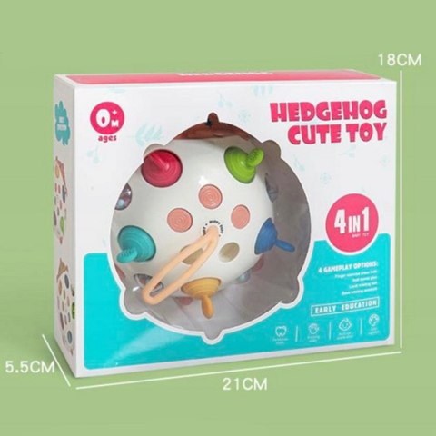 WOOPIE BABY Zabawka Sensoryczna 4w1 Jeżyk Pop-it Aktywizujący WOOPIE BABY Zabawka Sensoryczna 4w1 Jeżyk Pop-it Aktywizujący
