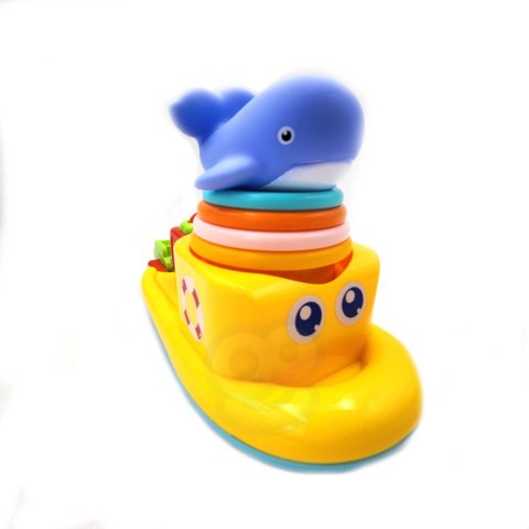 WOOPIE BABY Zabawka Wodna Statek Wieloryb Kubeczki Przelewowe WOOPIE BABY Zabawka Wodna Statek Wieloryb Kubeczki Przelewowe