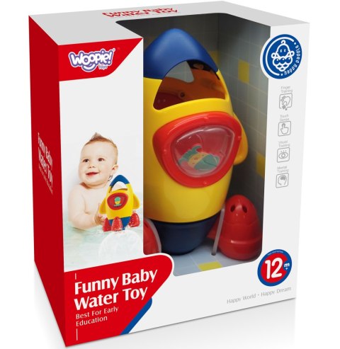 Zabawka do Wody/Kąpieli WOOPIE BABY Interaktywna Rakieta Przelewowa Zabawka do Wody/Kąpieli WOOPIE BABY Interaktywna Rakieta Przelewowa