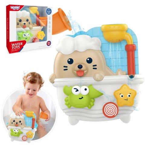 Zabawka do Wody/Kąpieli WOOPIE BABY Przelewowa Foka w Wannie Zabawka do Wody/Kąpieli WOOPIE BABY Przelewowa Foka w Wannie