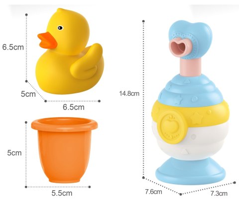 WOOPIE BABY Zabawki do Kąpieli Kubeczek + Kaczuszka + Dozownik Mydła Zestaw WOOPIE BABY Zabawki do Kąpieli Kubeczek + Kaczuszka + Dozownik Mydła Zestaw