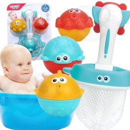 Zestaw do Wody/Kąpieli WOOPIE BABY Łowienie Rybek 4 el.