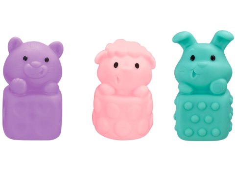 WOOPIE BABY Zwierzątka Sensoryczne Miękkie Zestaw 6 szt WOOPIE BABY Zwierzątka Sensoryczne Miękkie Zestaw 6 szt