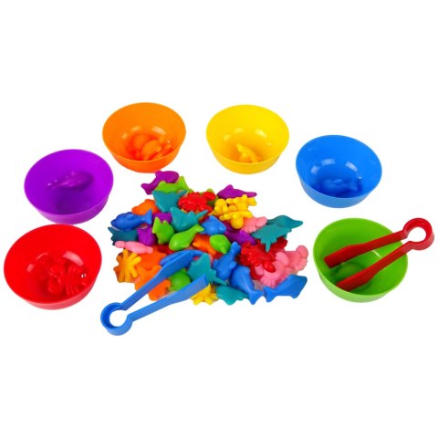 WOOPIE Gra Edukacyjna Montessori Sorter Kolorów Morska Kraina 64 el. WOOPIE Gra Edukacyjna Montessori Sorter Kolorów Morska Kraina 64 el.
