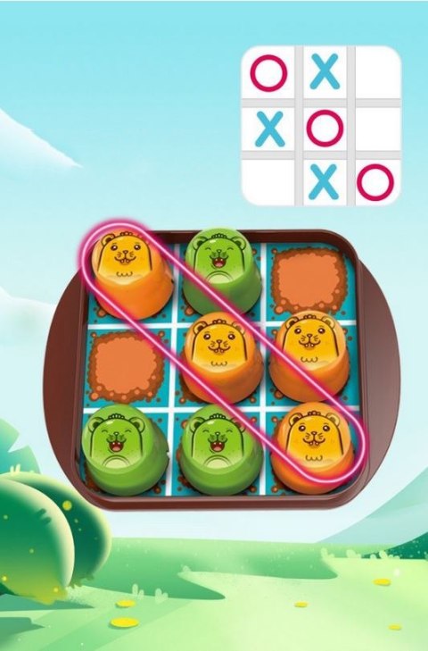 WOOPIE IQ Gra Logiczna Edukacyjno-Strategiczna 2w1 Kółko i Krzyżyk WOOPIE IQ Gra Logiczna Edukacyjno-Strategiczna 2w1 Kółko i Krzyżyk