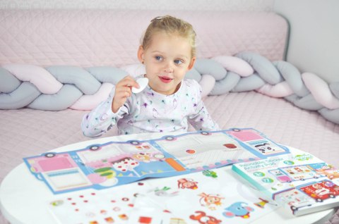 WOOPIE ART&FUN Naklejki Wielorazowe Zestaw Kreatywny Wyklejanka Pojazdy Straż Pożarna Lodziarnia 77 el. WOOPIE ART&FUN Naklejki Wielorazowe Zestaw Kreatywny Wyklejanka Pojazdy Straż Pożarna Lodziarnia 77 el.