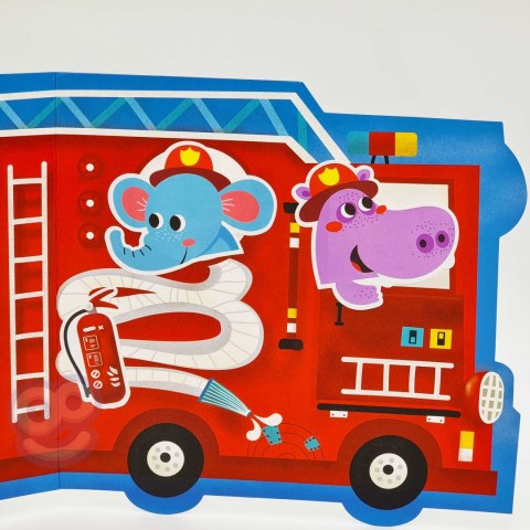 WOOPIE ART&FUN Naklejki Wielorazowe Zestaw Kreatywny Wyklejanka Pojazdy Straż Pożarna Lodziarnia 77 el. WOOPIE ART&FUN Naklejki Wielorazowe Zestaw Kreatywny Wyklejanka Pojazdy Straż Pożarna Lodziarnia 77 el.
