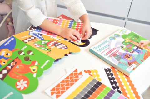 WOOPIE ART&FUN Naklejki Zestaw Dopasuj Kształty i Kolory Wyklejanka Zwierzątka 504 el. WOOPIE ART&FUN Naklejki Zestaw Dopasuj Kształty i Kolory Wyklejanka Zwierzątka 504 el.