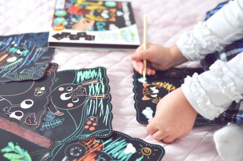 WOOPIE ART&FUN Zestaw Kreatywny Wydrapywanki dla Dzieci 7 el. WOOPIE ART&FUN Zestaw Kreatywny Wydrapywanki dla Dzieci 7 el.