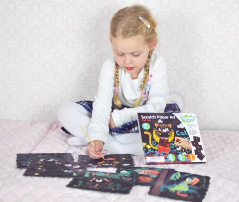 WOOPIE ART&FUN Zestaw Kreatywny Wydrapywanki dla Dzieci 7 el. WOOPIE ART&FUN Zestaw Kreatywny Wydrapywanki dla Dzieci 7 el.