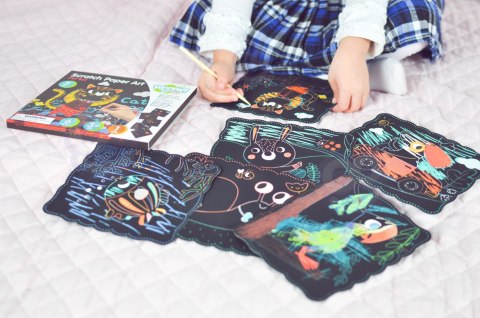 WOOPIE ART&FUN Zestaw Kreatywny Wydrapywanki dla Dzieci 7 el. WOOPIE ART&FUN Zestaw Kreatywny Wydrapywanki dla Dzieci 7 el.