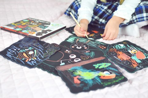 WOOPIE ART&FUN Zestaw Kreatywny Wydrapywanki dla Dzieci 7 el. WOOPIE ART&FUN Zestaw Kreatywny Wydrapywanki dla Dzieci 7 el.