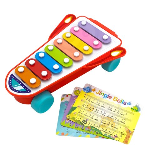 WOOPIE BABY Cymbałki Rakieta Kosmiczna Niebieska 18m+ WOOPIE BABY Cymbałki Rakieta Kosmiczna Niebieska 18m+