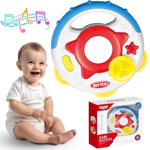 WOOPIE BABY Interaktywny Tamburyn Zabawka Muzyczna WOOPIE BABY Interaktywny Tamburyn Zabawka Muzyczna