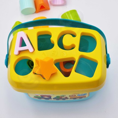 WOOPIE BABY Sorter 2w1 Skrzynka Walizka + Nauka Alfabetu i Kształtów WOOPIE BABY Sorter 2w1 Skrzynka Walizka + Nauka Alfabetu i Kształtów