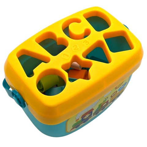 WOOPIE BABY Sorter 2w1 Skrzynka Walizka + Nauka Alfabetu i Kształtów WOOPIE BABY Sorter 2w1 Skrzynka Walizka + Nauka Alfabetu i Kształtów